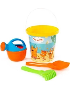 Набор игрушек для песочницы Полесье Три кота №14 / 61311