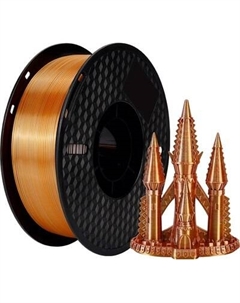 Пластик для 3D-печати Kingroon PLA Tri Color Silk 1.75мм / HC124