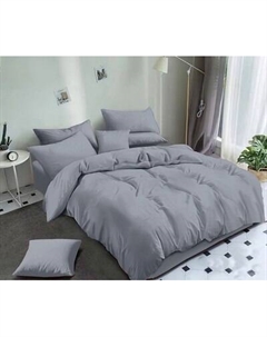 Комплект постельного белья Реноме 2сп Оливковая коллекция на резинке Благор. серый 15-4304