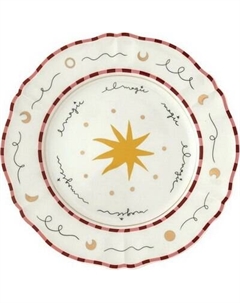 Тарелка столовая глубокая Bitossi Il Frutto Della Passione PAN01001