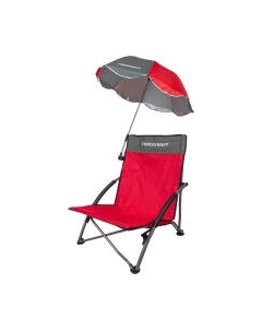 Кресло складное ForceKraft С зонтом садовым / FK-SP-137Z Forcekraft