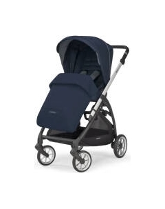 Детская универсальная коляска Inglesina Electa System Quattro 4 в 1 на шасси Silver Black / KA50P0SHB