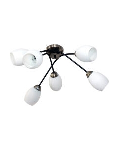 Люстра Элетех 21267В-3/6 НПБ 01-6х60-120 Е27 / 1005404904