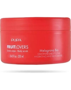Скраб для тела Pupa Fruitlovers Melagrana Bio