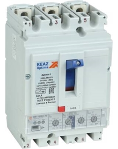 Выключатель автоматический КЭАЗ OptiMat D250H-MR1-У3 / 144411 Кэаз