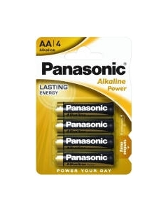 Комплект батареек Panasonic Alkaline LR6/AA 4BP