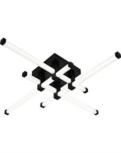 Потолочный светильник Mirastyle JX-9450/4 BK