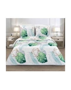 Комплект постельного белья Milanika Ямайка 2сп с европростыней Миланика