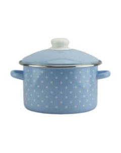 Кастрюля Эмаль Горох мелкий-К 04-Б1612/6М