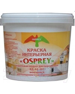 Краска Osprey Интерьерная влагостойкая ВД-АК-201
