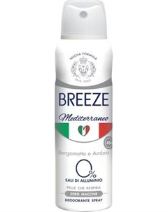 Дезодорант-спрей BreezE Mediterraneo Breeze