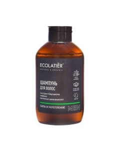 Шампунь для волос Ecolatier Мужской Сила и укрепление