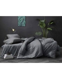 Комплект постельного белья LUXOR Графит (N) Евро-стандарт Luxor