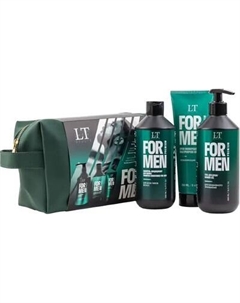 Набор косметики для тела и волос La and Te beaute Мужской Гель LT-2357+Шампунь LT-2340+Крем LT-2388 / LTMEN12 La and te beaute