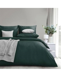 Комплект постельного белья Verossa Stripe Dark green сем VRT 3035 70274 ST13 23