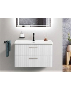Тумба с умывальником BelBagno DUE-800-2C-SO-BM-P + BB-8076-3-80 Belbagno