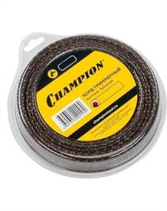 Леска для триммера Champion Hurricane saw twist 4.4мм / C7095