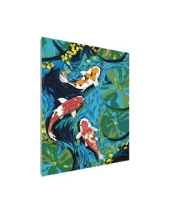 Картина по номерам PaintLine Карпы Кои Paintline