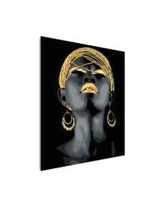 Картина по номерам PaintLine Девушка в золоте Paintline