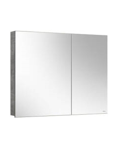 Шкаф с зеркалом для ванной Belux Стокгольм ВШ 90