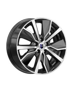 Литой диск K&K Гамбит 16x6.5" 5x112мм DIA 57.1мм ET 43мм Алмаз черный K&k