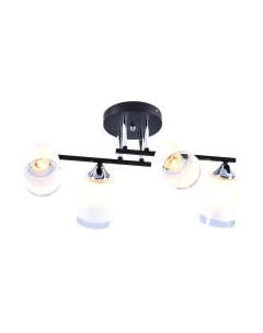 Потолочный светильник Mirastyle MH-2484B/4 BK+CR