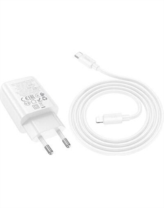 Зарядное устройство сетевое Hoco N61 с кабелем Lightning- Type-C