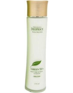 Эмульсия для лица Deoproce Green Tea Total Solution увлажняющая