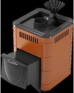 Печь-каменка ТМФ Термофор Гейзер Микра 2017 Inox ДА ЗК терракота Тмф