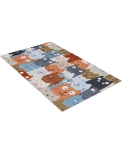 Коврик Shahintex Icarpet Print Антискользящий 100 Котики 40x60 / 822935