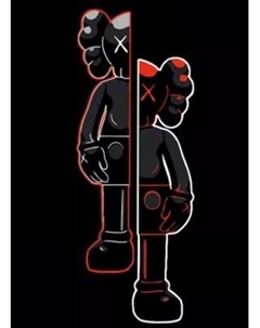 Картина по номерам PaintLine Kaws Split / PL-00285 Paintline