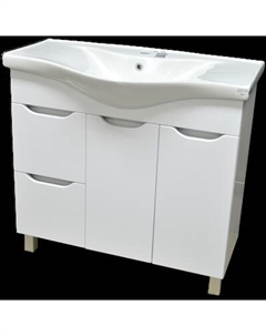 Тумба с умывальником Гамма Р30оФ8/1- У90 Базик-7090