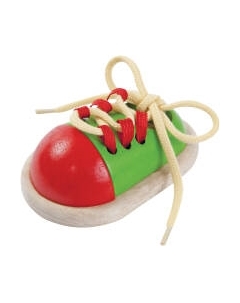 Развивающий игровой набор Plan Toys Шнуровка Башмачок / 5319 Plan toys