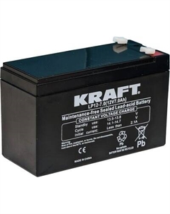 Аккумуляторная батарея KrafT 12V-7Ah / LP12-7 Kraft