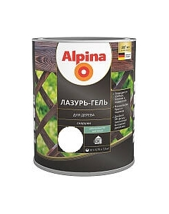Защитно-декоративный состав Alpina Лазурь-гель