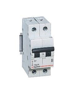 Выключатель автоматический Legrand RX3 2P C 40A 4.5кА 2M / 419701