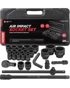 Универсальный набор инструментов Patron P-68262-9MPB Патрон