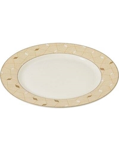 Тарелка столовая обеденная Nadoba Mari Gold 901310