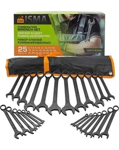 Набор ключей ISMA 5261P Black Isma