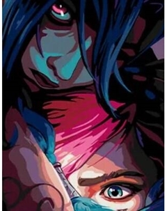 Картина по номерам PaintLine Arcane. Vi & Jinx / PL-00357 Paintline