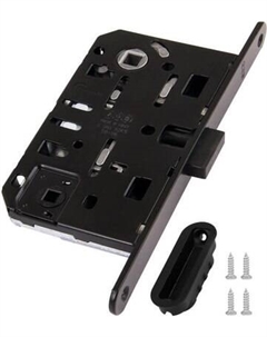 Защелка врезная с фиксацией AGB Polaris WC магнитная с ответной планкой Agb