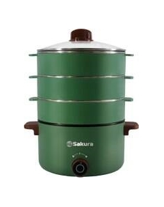 Пароварка стационарная Sakura SA-7218GR Сакура