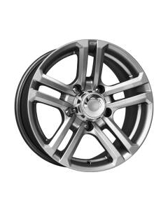 Литой диск K&K Палладика 16x7" 5x139.7мм DIA 110.1мм ЕТ 5мм Дарк платинум K&k