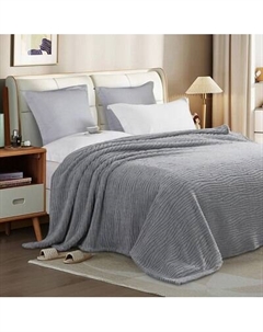 Плед Домашняя мода Жемчужно-серый 15