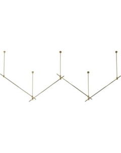 Потолочная база для трекового светильника Maytoni Long TFC-Flar-L02-BS