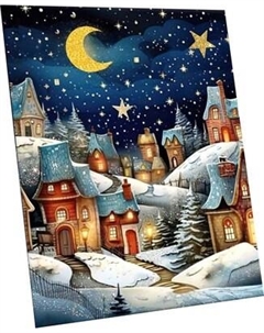 Картина по номерам Флюид Зимняя сказка 40x50 / SHR0562
