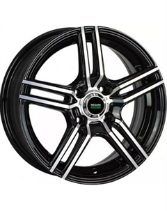 Литой диск Megami MGM-1 14x5.5" 4x100мм DIA 67.1мм ET 43мм BKF