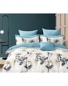 Комплект постельного белья LUXOR №3438 SHZY A/B (N) 2.0 с европростыней Luxor