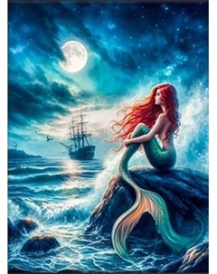 Картина по номерам Флюид Сказочная русалка 40x50 / FHR0418