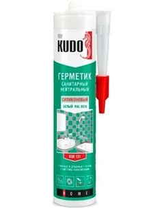 Герметик силиконовый Kudo Нейтральный санитарный